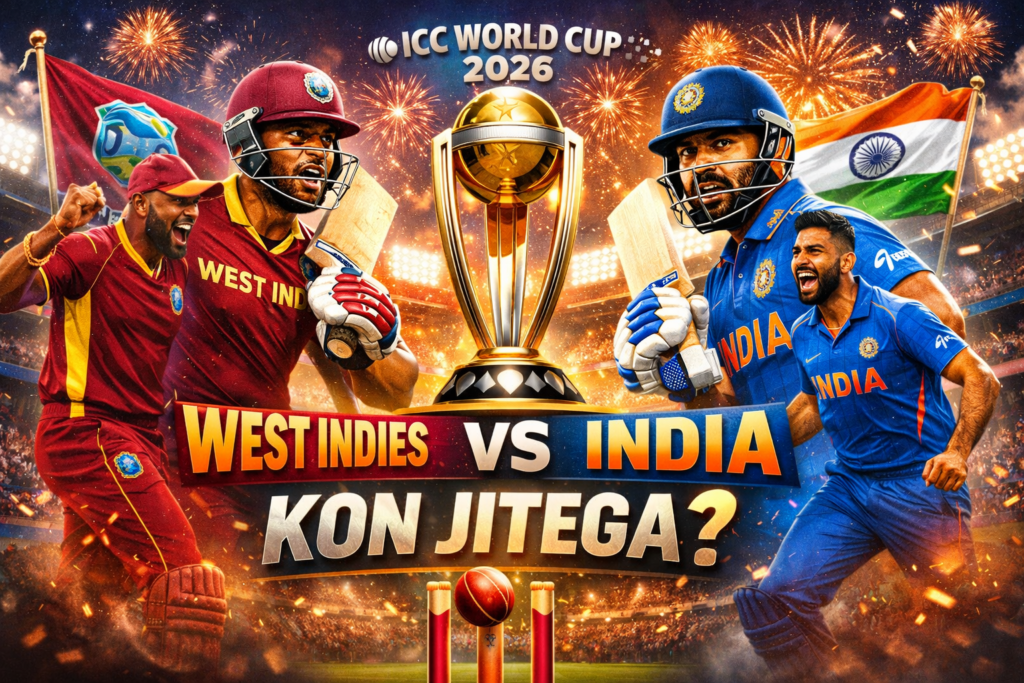 India vs West Indies 2026 Match Prediction