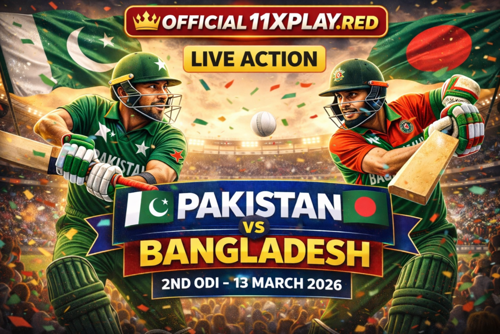 PAKISTAN VS BANGLADESH 2ND ODI 2026 LIVE
