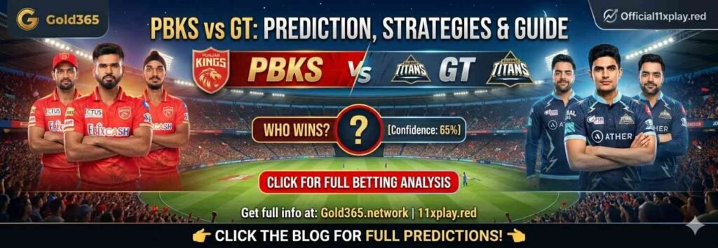 PBKS vs GT Prediction by 11xplay