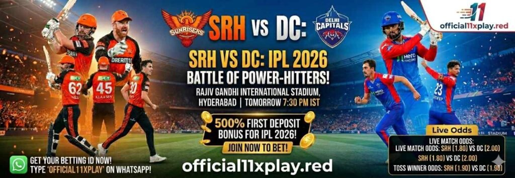 SRH vs DC Betting