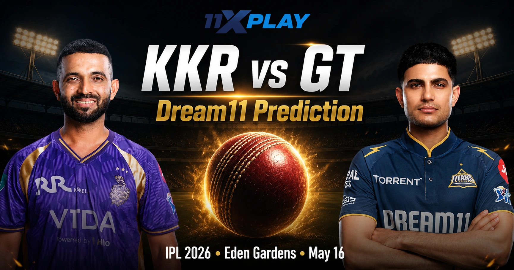 KKR vs GT Dream11 Prediction IPL 2026 – Best Fantasy Team Tips