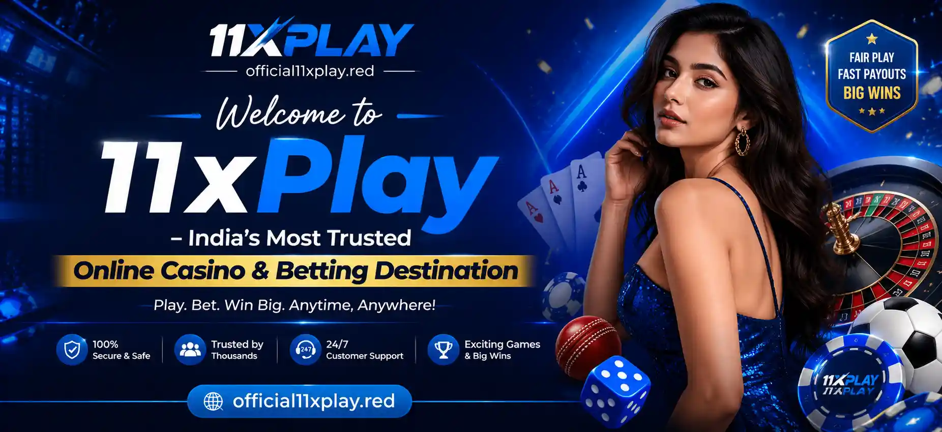 11xplay Casino Games Banner by official11xplay.red