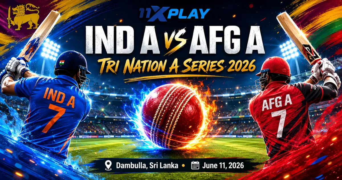 IND A vs AFG A 2026 – Tri Nation A Series Match Preview and Betting Tips
