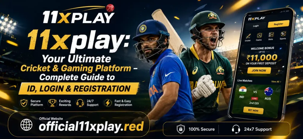 11xplay your ultimate gaming platform banner by official11xplay.red