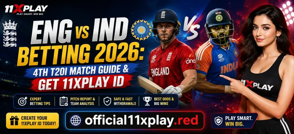 END vs IND 4th Match Betting Guide Banner By official11xplay.red