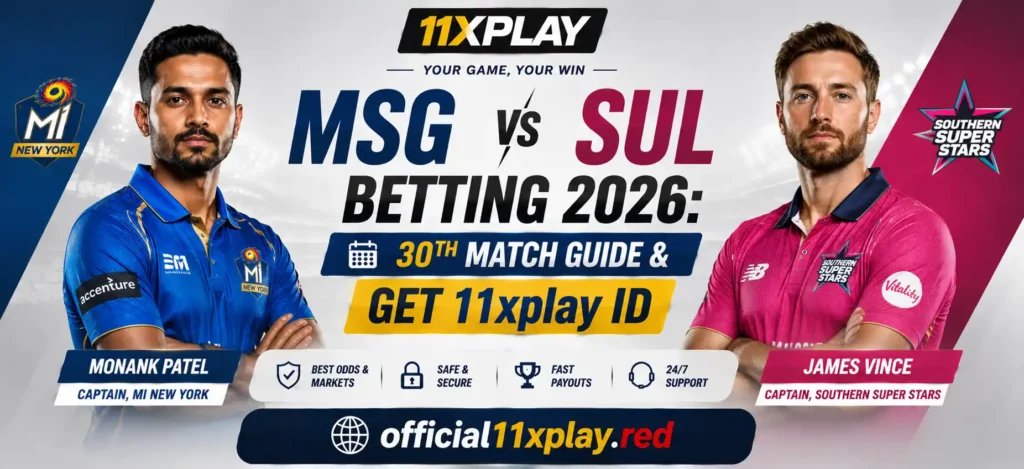 MSG vs SUL Guide 2026 Banner by Official11xplay.red