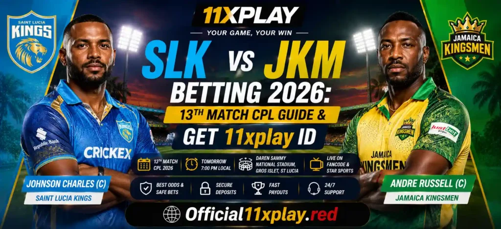 SLK vs JKM Banner by Official11xplay.red