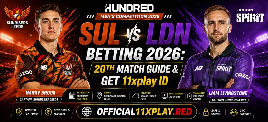 SUL vs LDN Banner by official11xplay.red