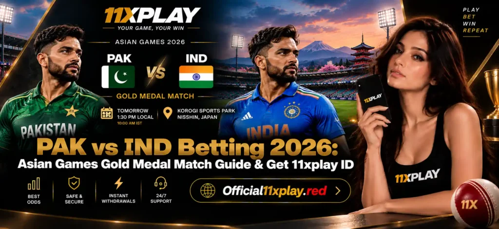 PAK vs IND Final hero image banner by official11xplay.red