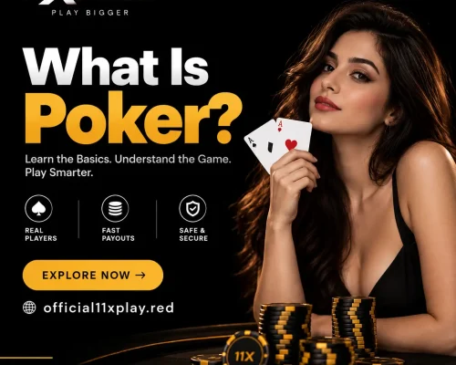 what is poker explained banner by official11xplay.red